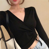 Bluza scurta dama casual in trei culori