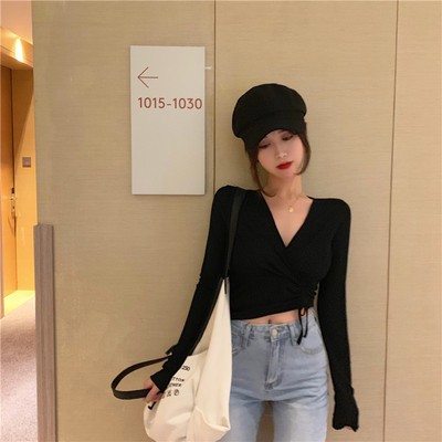 Bluza scurta dama casual in trei culori