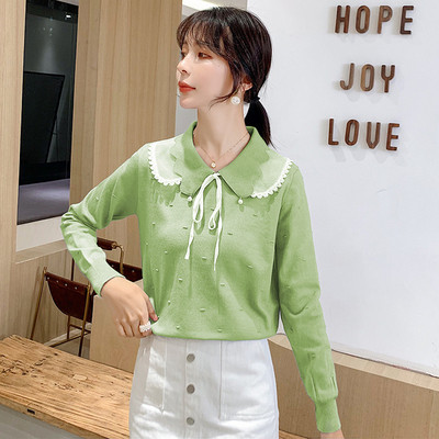 Bluza casual dama in mai multe culori cu perle decorative