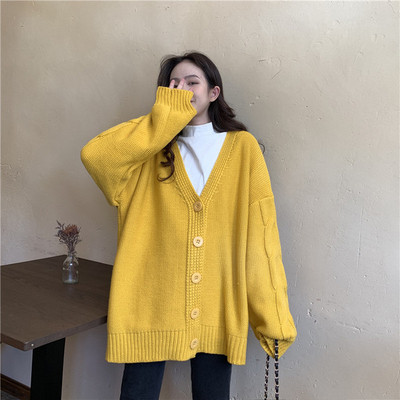 Női vastag mellény négy színben, gombokkal