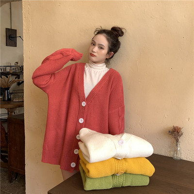 Női vastag mellény négy színben, gombokkal