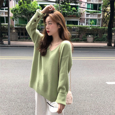 Bluza larga dama cu nasturi in trei culori