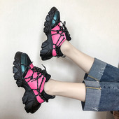 Καθημερινάγυναικεία αθλητικά παπούτσια για τρέξιμο με σκληρή σόλα σε διαφορετικά χρώματα