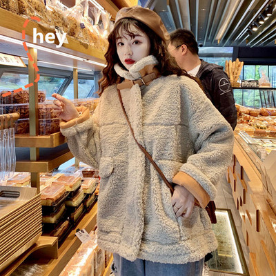 Top coat dama in trei culori cu guler inalt si buzunare