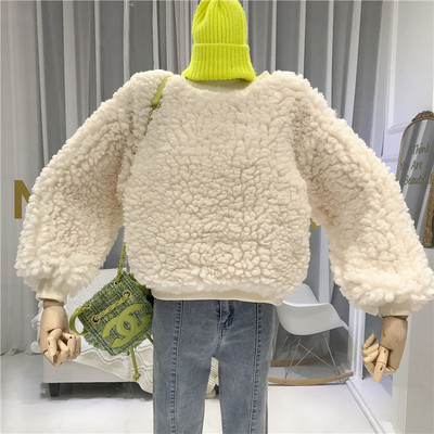 Pulover de puf de damă în patru culori