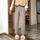 Γυναικεία casual παντελόνια κλασικό μοντέλο σε δύο χρώματα