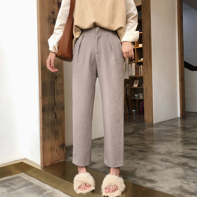 Γυναικεία casual παντελόνια κλασικό μοντέλο σε δύο χρώματα