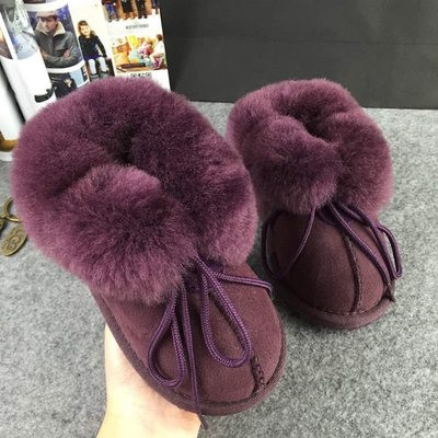 Бебешки дебели боти за момичета с връзки в черен, леопардов, цикламен, бежов, кафяв, тъмнокафяв, син, тъмносин, червен, жълт и л