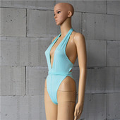 Μοναδικό κυρίες όλα σε ένα μαγιό με cut ντεκολτέ - 4 χρώματα