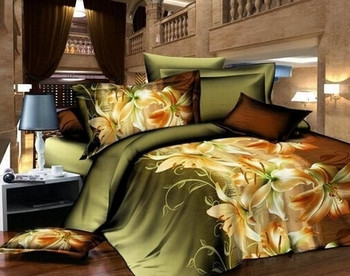 Много стилно спално бельо в различни цветове и шарки с 3D ефекти