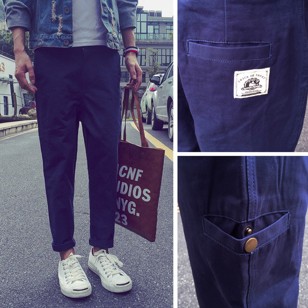 Αθλητικά κομψά αντρικά παντελόνια σε τέσσερα χρώματα