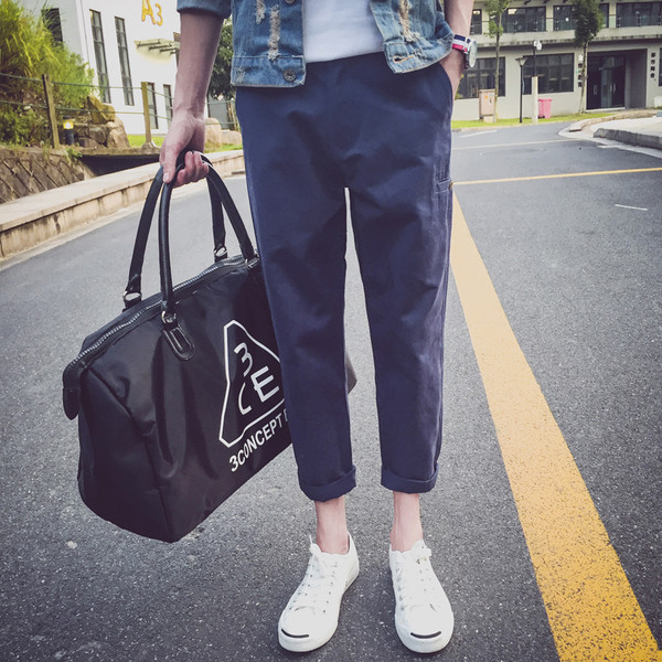 Αθλητικά κομψά αντρικά παντελόνια σε τέσσερα χρώματα