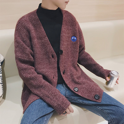 Αντρικά χειροποίητα γιλέκα με κουμπιά και μίνι κεντήματα και ντεκολτέ σε σχήμα V σε τρία χρώματα