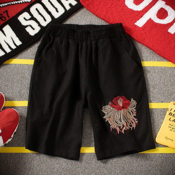 Ανδρικά αθλητικά ρούχα + σορτς με κεντήματα