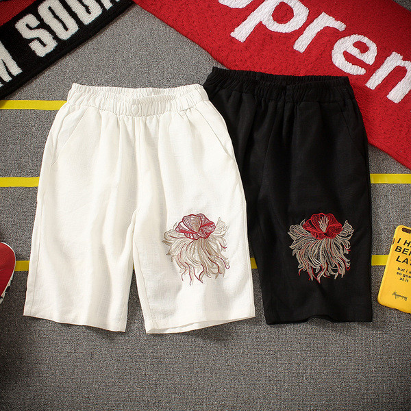 Ανδρικά αθλητικά ρούχα + σορτς με κεντήματα