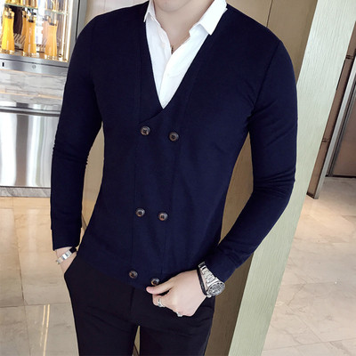 Κομψό ανδρικό πουκάμισο με κολάρο σε δύο χρώματα