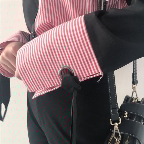 Γυναικείο πουκάμισο με δύο πρόσωπα, κατάλληλο για την καθημερινή ζωή