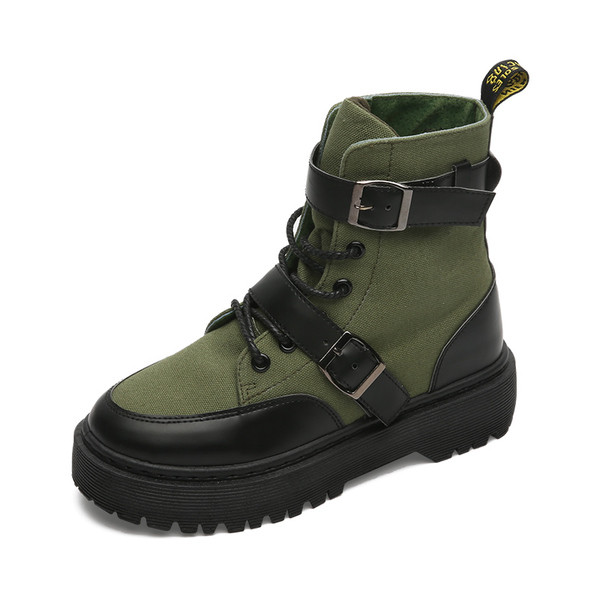 Дамски спортно-елегантни кубинки в четири цвята