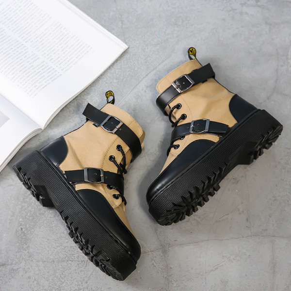 Дамски спортно-елегантни кубинки в четири цвята