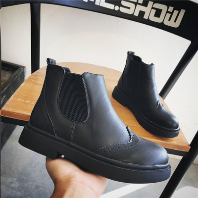 Ежедневни дамски боти в черен цвят, два модела 