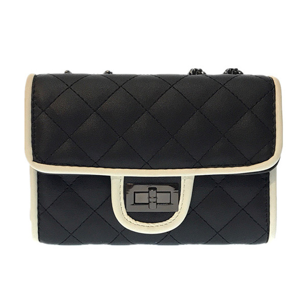 Μίνι τσάντα κυρίες με μεταλλική αλυσίδα σε διάφορα χρώματα