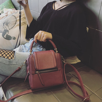Дамска чанта с две дръжки в три цвята