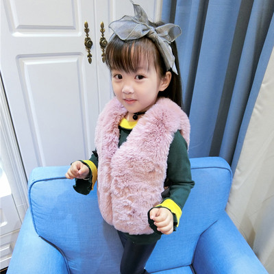 Παιδικά κομψά χειμερινά φτερά για κορίτσια σε τρία χρώματα