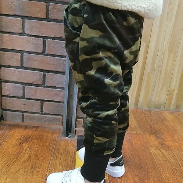 Τα παιδιά καμουφλάζουν παχιά παντελόνια για αγόρια σε δύο χρώματα