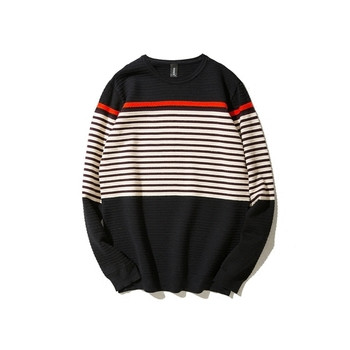Αντρικό πουλόβερ σε σχήμα Ο, 2 χρώματα