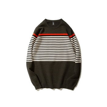 Αντρικό πουλόβερ σε σχήμα Ο, 2 χρώματα