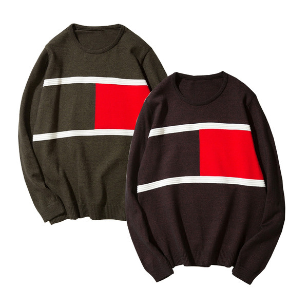 Χειμερινό πουλόβερ για άντρες, 2 χρώματα