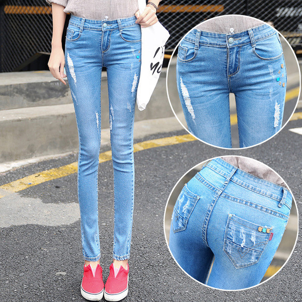 Κυρίες λεπτό τζιν, διαφορετικά μοντέλα