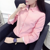 Σπορ-κομψό γυναικείο πουκάμισο σε διάφορα χρώματα