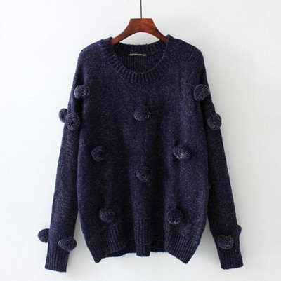 Καθημερινή κυριολεκτική πουλόβερ με ανοιχτό πουλόβερ και μαλακό fleece - 3 σχέδια