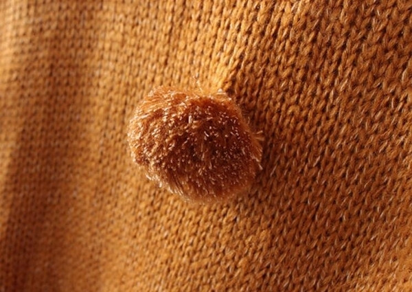 Καθημερινή κυριολεκτική πουλόβερ με ανοιχτό πουλόβερ και μαλακό fleece - 3 σχέδια