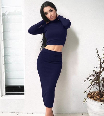 Υπέροχες κυρίες σπορ-κομψό σύνολο 2 μερών - 5 χρωμάτων