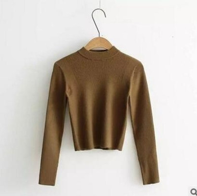 Μπλούζα με κοντό μανίκι με κολάρο σε σχήμα O και μακριά μανίκια, ποικιλία σχεδίων