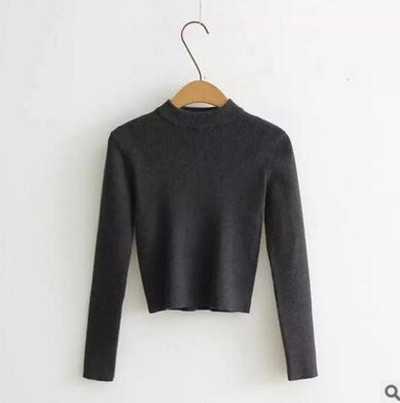 Μπλούζα με κοντό μανίκι με κολάρο σε σχήμα O και μακριά μανίκια, ποικιλία σχεδίων