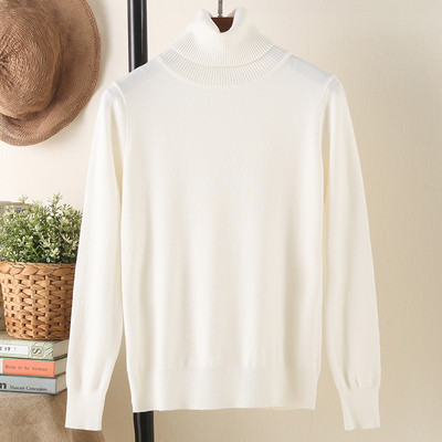 Καθημερινή κυρίες πουλόβερ με ημι σε διάφορα χρώματα