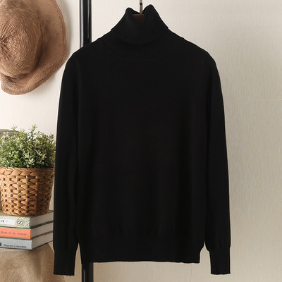 Καθημερινή κυρίες πουλόβερ με ημι σε διάφορα χρώματα