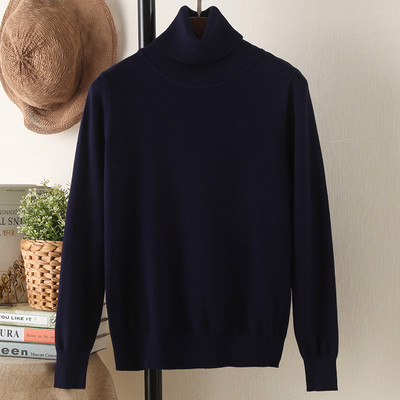 Καθημερινή κυρίες πουλόβερ με ημι σε διάφορα χρώματα