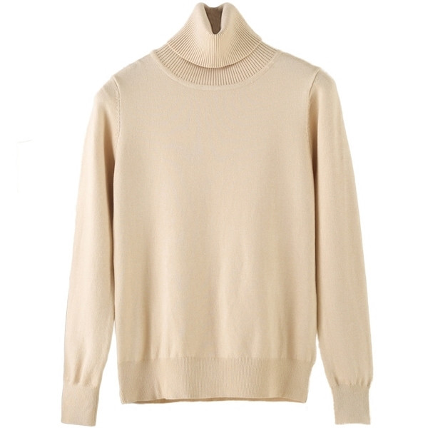 Καθημερινή κυρίες πουλόβερ με ημι σε διάφορα χρώματα