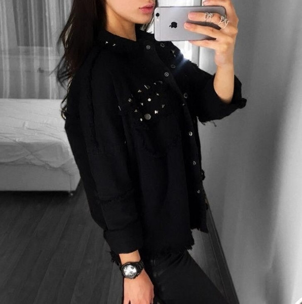 Κομψό, πλήρες πουκάμισο με λαμπερά πριτσίνια, 3 χρώματα