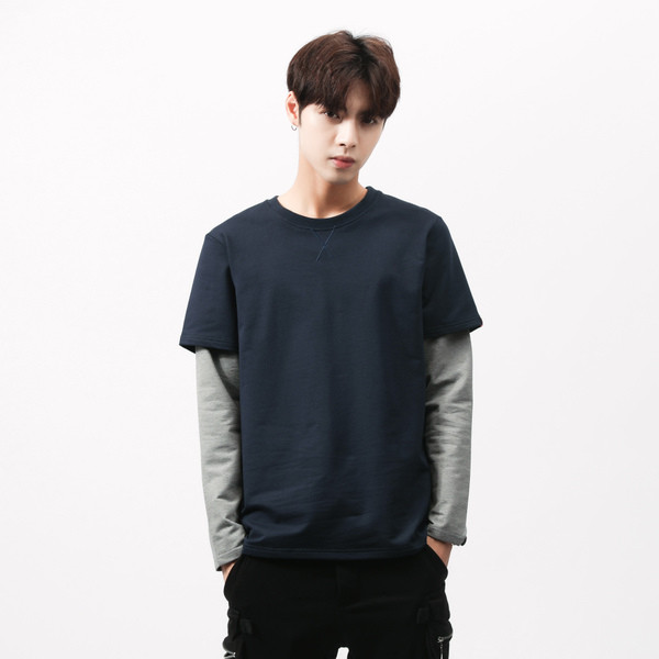 Ανδρική μπλούζα μπλούζα φθινοπώρου - 3 χρώματα