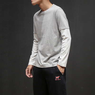 Ανδρική μπλούζα με μακριά μανίκια