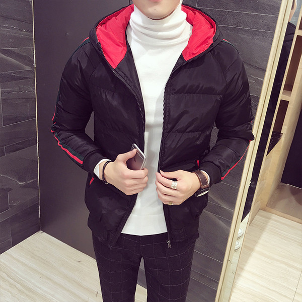 Χειμερινό σπορ σακάκι σε μαύρο και άσπρο