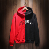 Φούτερ φούτερ φθινόπωρο-χειμώνα με δύο χρώματα