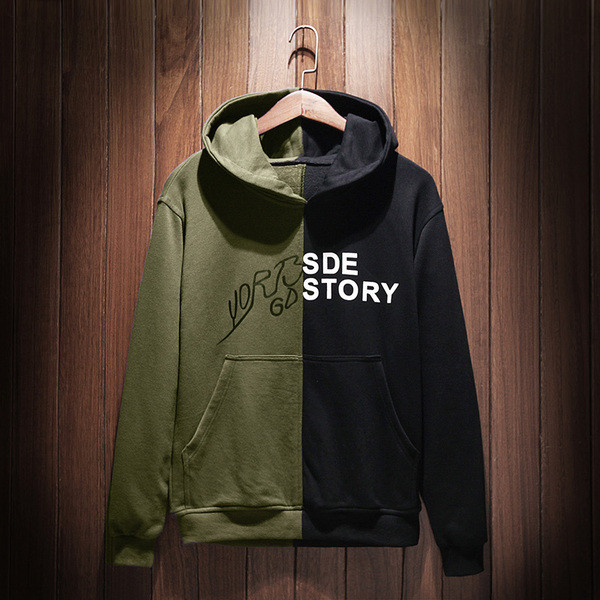 Φούτερ φούτερ φθινόπωρο-χειμώνα με δύο χρώματα