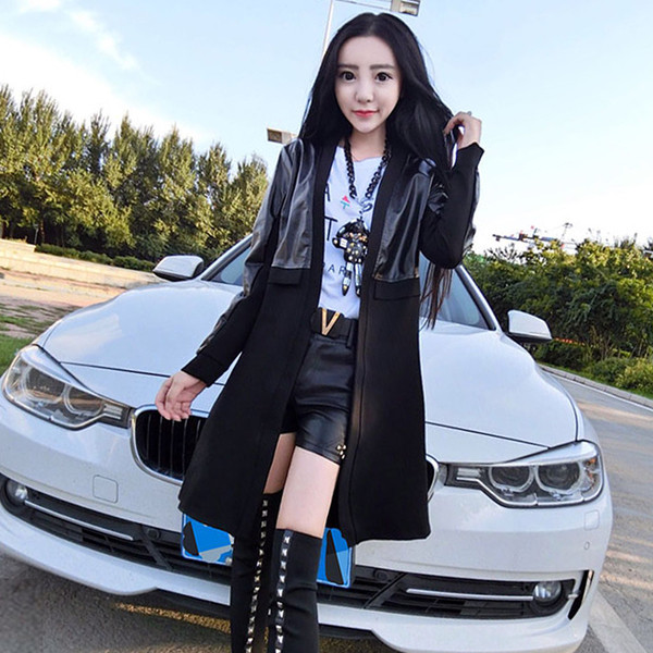 Спортно-елегантно яке за дамите в черен цвят