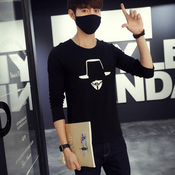 Αντρικά μπλουζάκια με μακρύ μανίκι σε τρία χρώματα